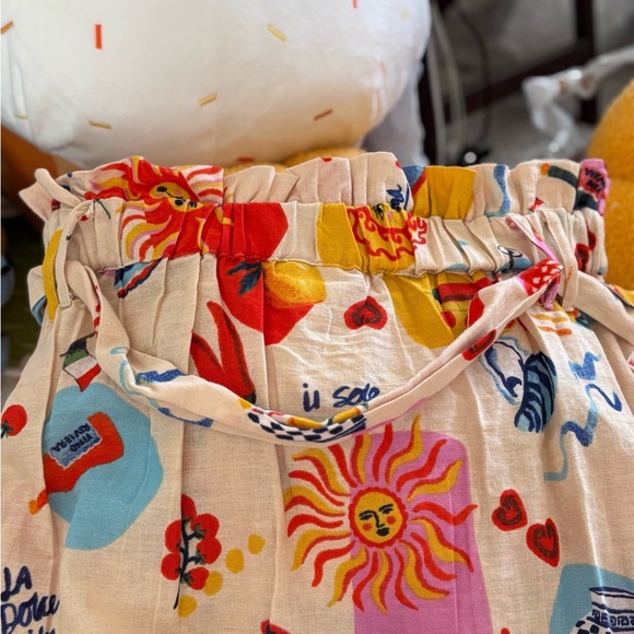 Colorful Patterned cotton skirt - Picture 3 of 8